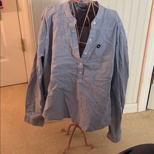 Abercrombie and Fitch half button down